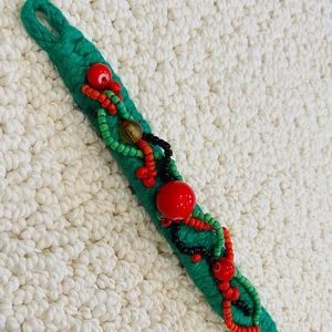 Christmas color vintage bracelet